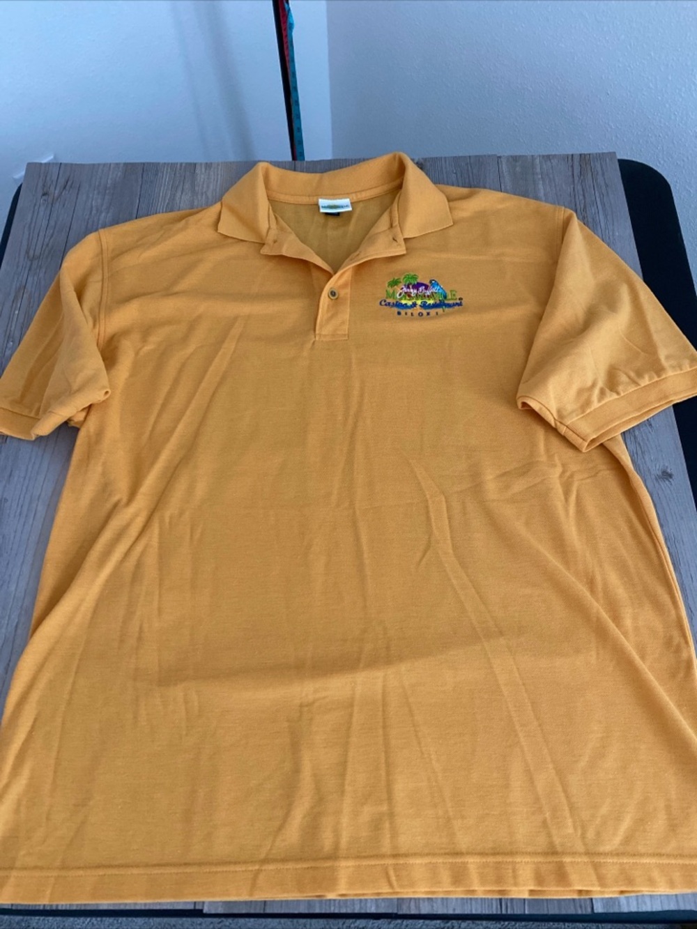 Jimmy Buffett Margaritaville Mens Short Sleeve Polo Shirt Biloxi XL
